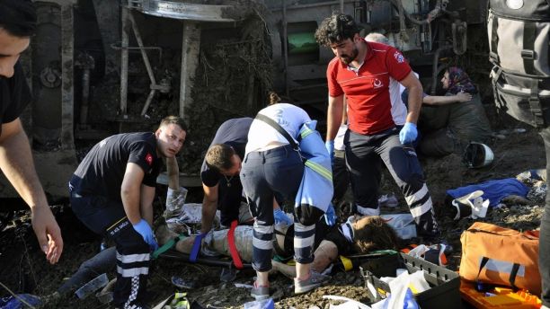 Turkey train derailment kills at least 10, injures 73