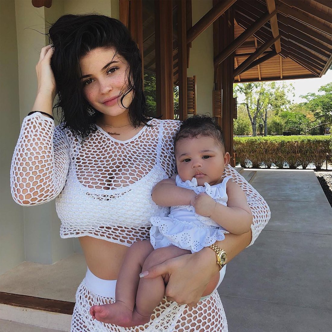 Kylie Jenner Shares New Photos of Most Special Gift Stormis Face in Honor of 21st Birthday
