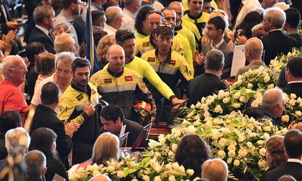 Genoa bridge collapse: thousands attend state funeral for victims