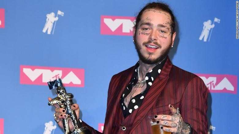 Plane carrying Post Malone makes emergency landing after blowing tires on takeoff