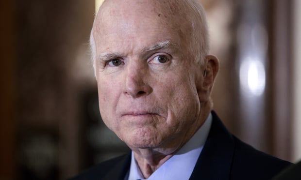 John McCain will no longer receive treatment for brain cancer, says family