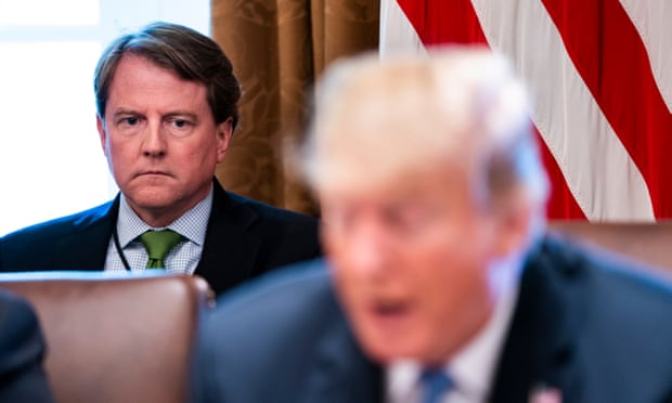 Don McGahn: White House counsel to resign, Trump confirms