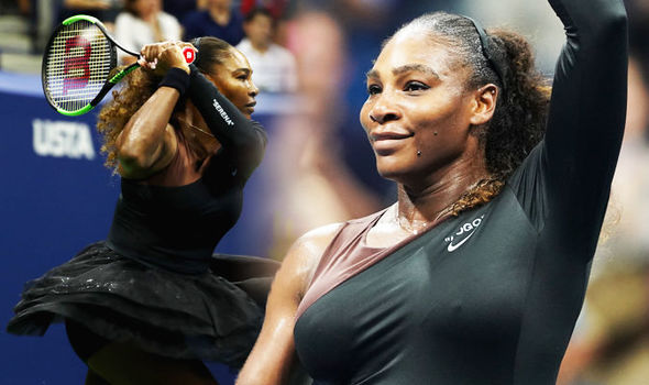 Serena Williams hits back at catsuit criticism by playing tennis in this outrageous outfit