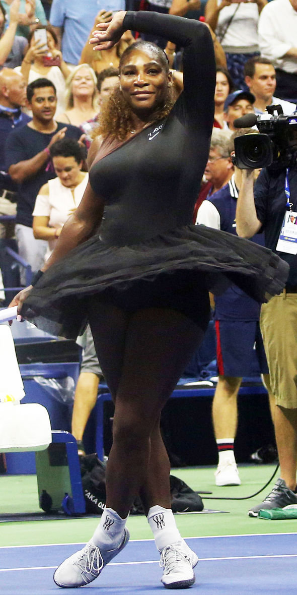 Serena Williams hits back at catsuit criticism by playing tennis in this outrageous outfit