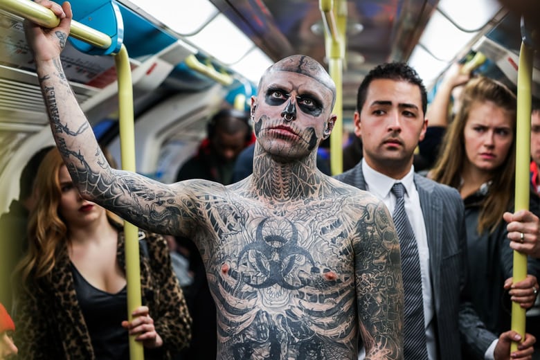Zombie Boy Rick Genest, tattooed muse to Lady Gaga, dies aged 32