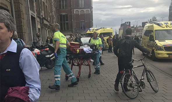 Amsterdam stabbing: Police shoot suspect after stabbing at main tourist area
