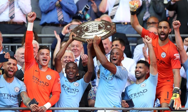 Sublime Manchester City sweep Chelsea aside to lift Community Shield
