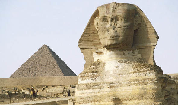 Egypts second sphinx FOUND: Ancient statue discovered during ROAD WORKS