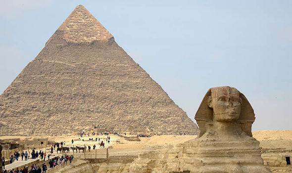 Egypts second sphinx FOUND: Ancient statue discovered during ROAD WORKS