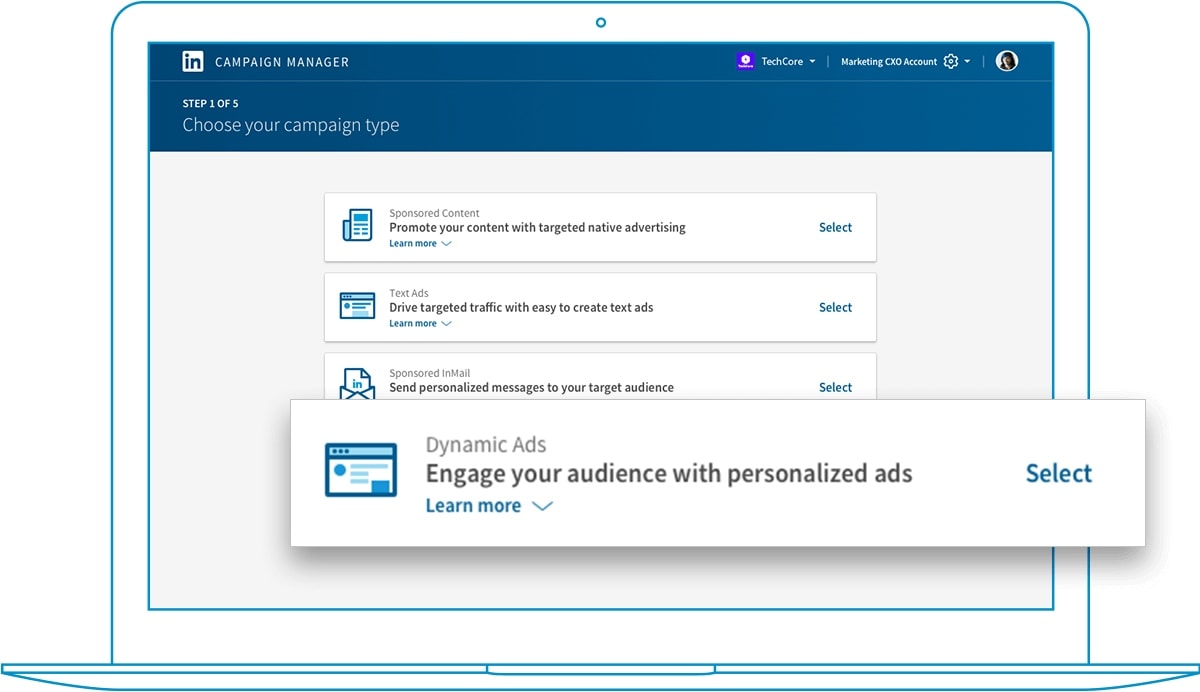 LinkedIn Dynamic Ads Are Now Available on a Self-Serve Basis via Campaign Manager