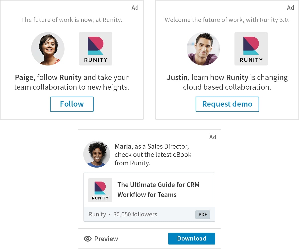 LinkedIn Dynamic Ads Are Now Available on a Self-Serve Basis via Campaign Manager