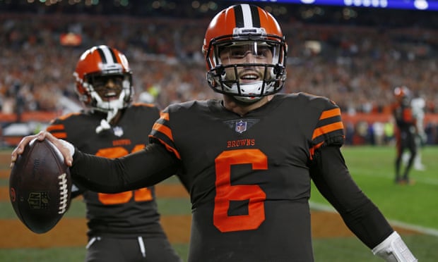 Browns win their first game since 2016 as Mayfield shines on debut