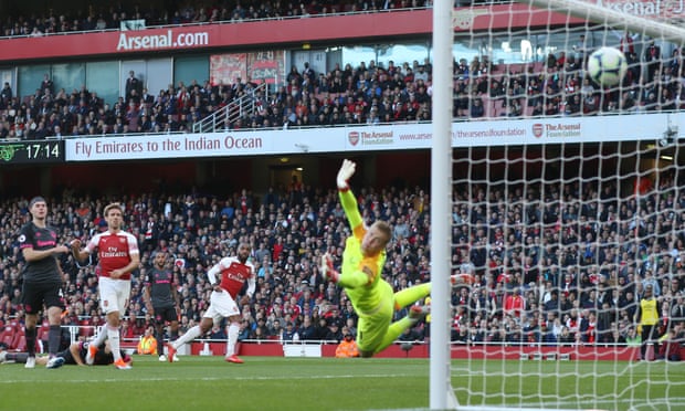Lacazette strikes as controversial goal puts gloss on Arsenal win over Everton