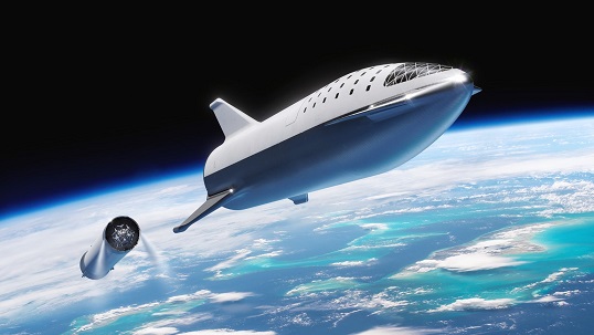 Elon Musk just gave the most revealing look yet at the rocket ship SpaceX is building to fly to the moon and Mars