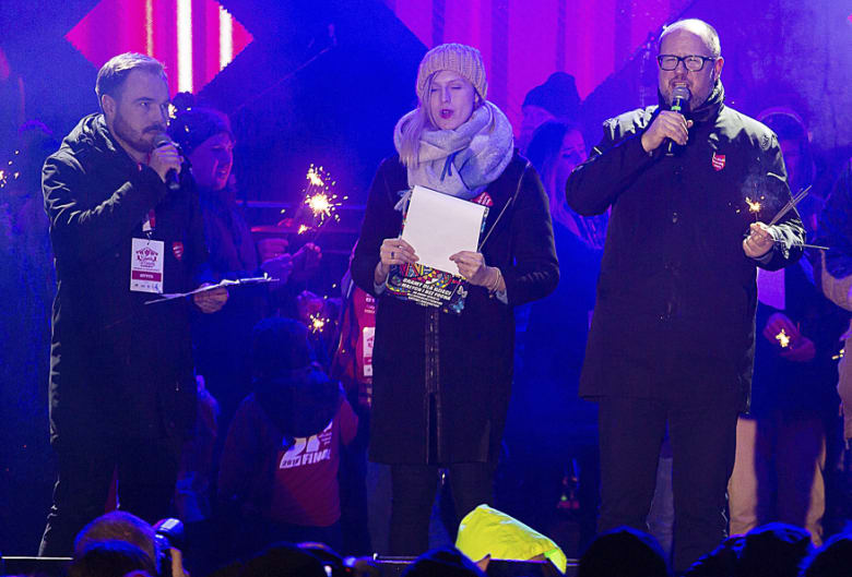 Mayor of Gdansk dies after being stabbed on stage at charity event