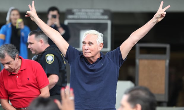 Roger Stone set to appear in federal court in Washington DC