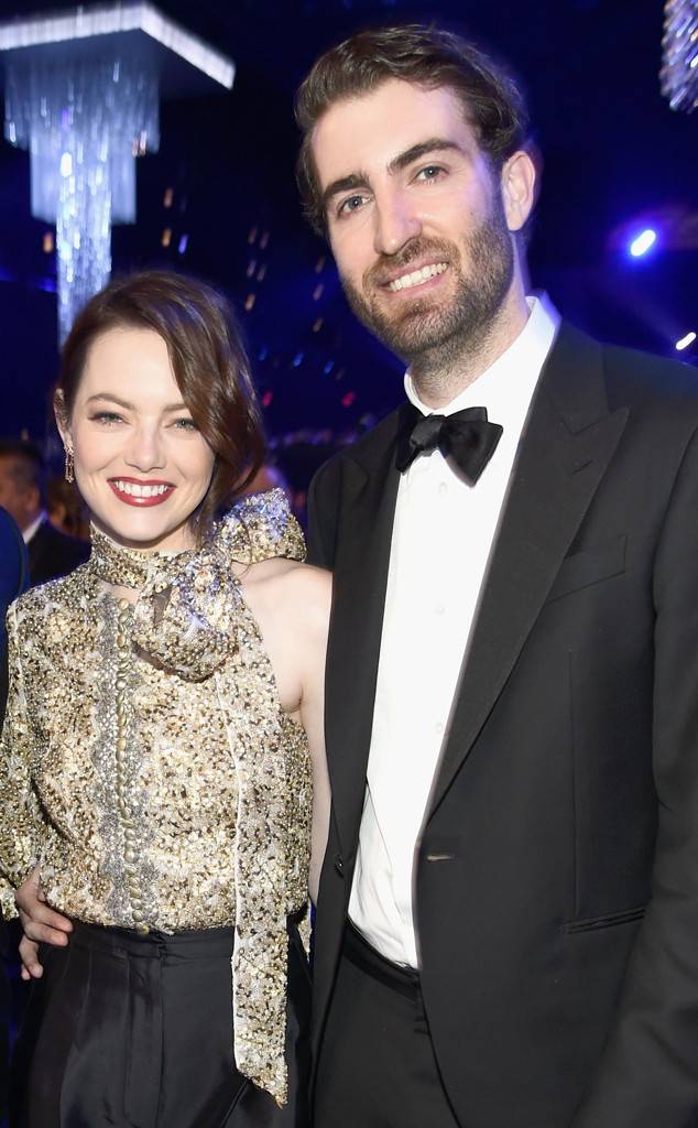 Emma Stone and Boyfriend Dave McCary at 2019 SAG Awards