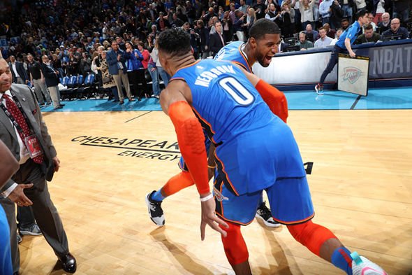Paul George for MVP: OKC fans go wild after dramatic winner in double OT win over Jazz