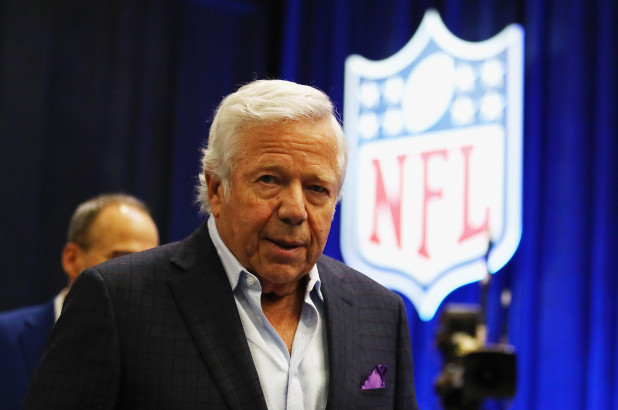 Robert Kraft was spotted mingling with ‘hot’ Asian women before Super Bowl