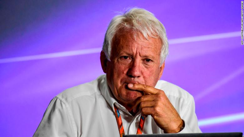 F1 race director Charlie Whiting dead