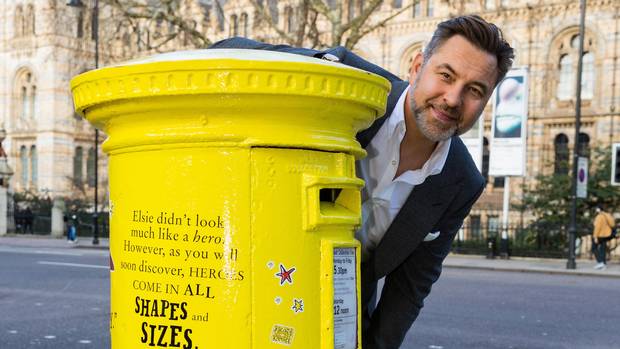David Walliams honoured with special postbox on World Book Day