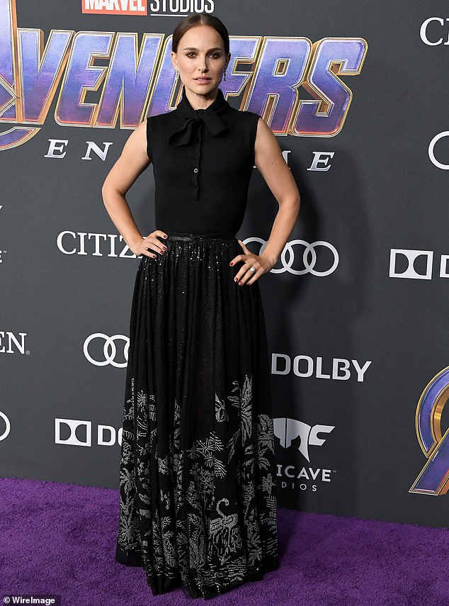 Natalie Portman makes a surprise appearance at the Avengers: Endgame premiere