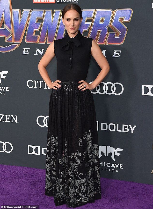 Natalie Portman makes a surprise appearance at the Avengers: Endgame premiere