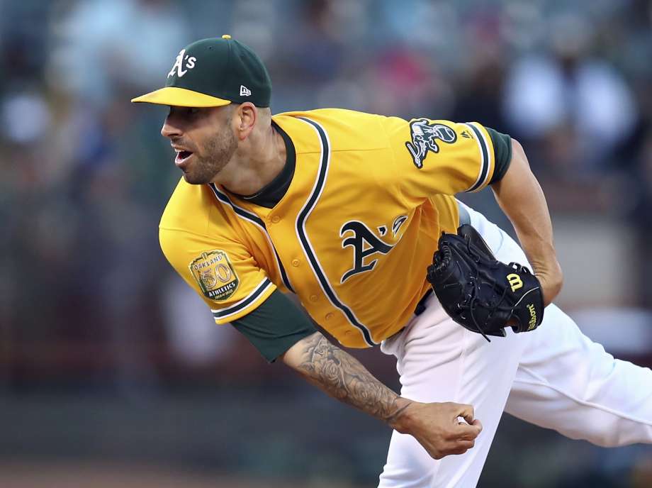 A’s potential Opening Day starter Mike Fiers already mentor to Jesus Luzardo
