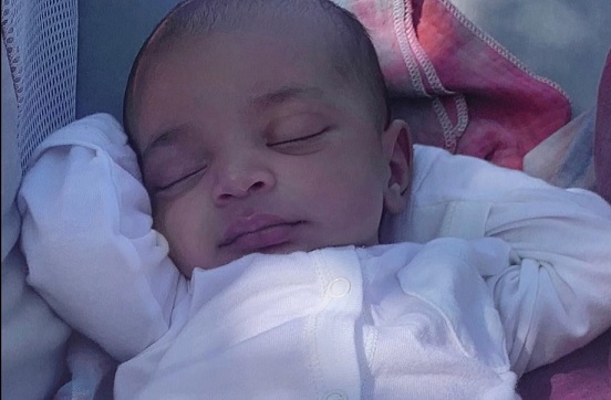 Kim Kardashian Shares First Photo of Baby Psalm