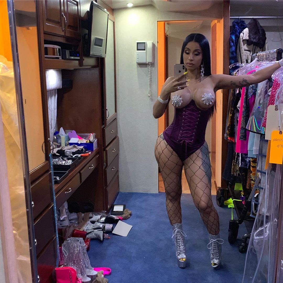 Cardi B Shows Off Her Incredible Body In Rihanna’s Fenty Lingerie After Being Indicted - Sexy Pic