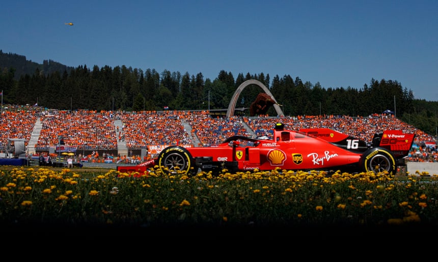 Charles Leclerc takes Austrian Grand Prix pole ahead of Lewis Hamilton