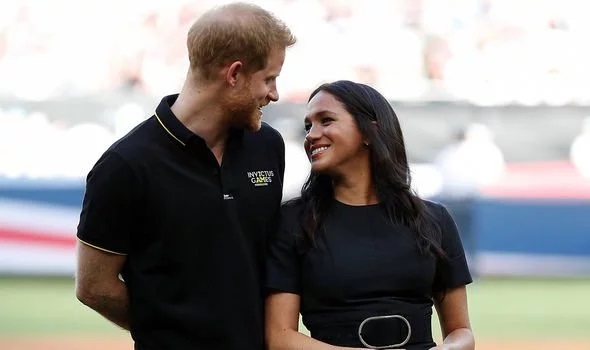 Meghan Markle, Prince Harry visit Yankees, Red Sox before first London game