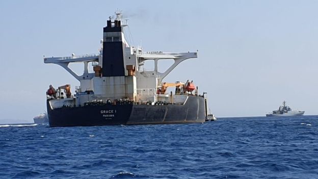 Iranian boats tried to intercept British tanker