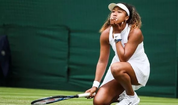 Naomi Osaka in tears at Wimbledon as pressure question compounds Yulia Putintseva defeat
