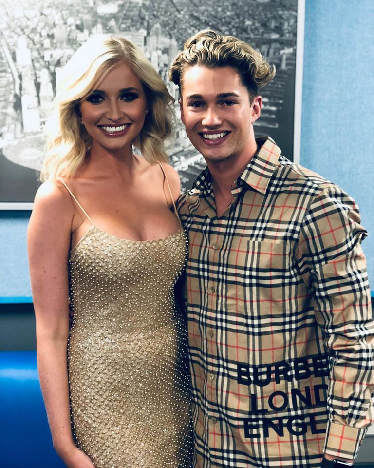 Love Islands Amy flirts with Curtis brother AJ Pritchard