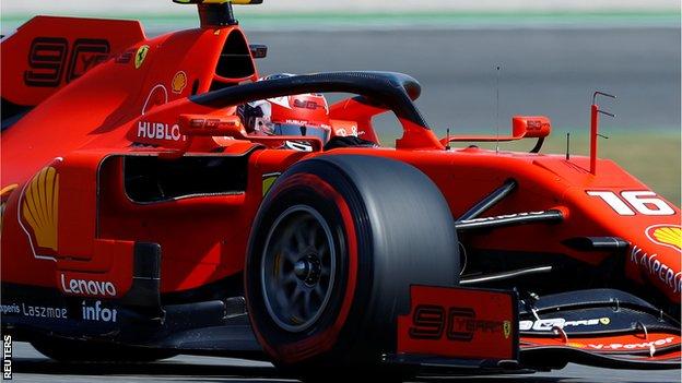 German GP: Ferrari top in Germany as Gasly crashes