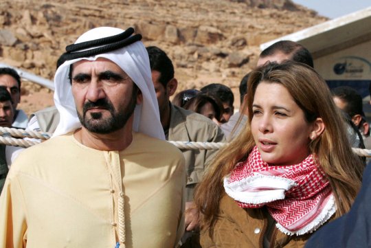 Dubai ruler’s wife seen in public for first time sincLondon ‘fleeing’ as she takes him to court