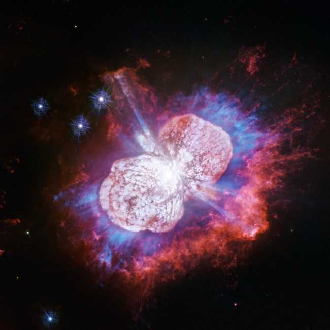 Hubble Captures Stunning Fireworks of Exploding Star