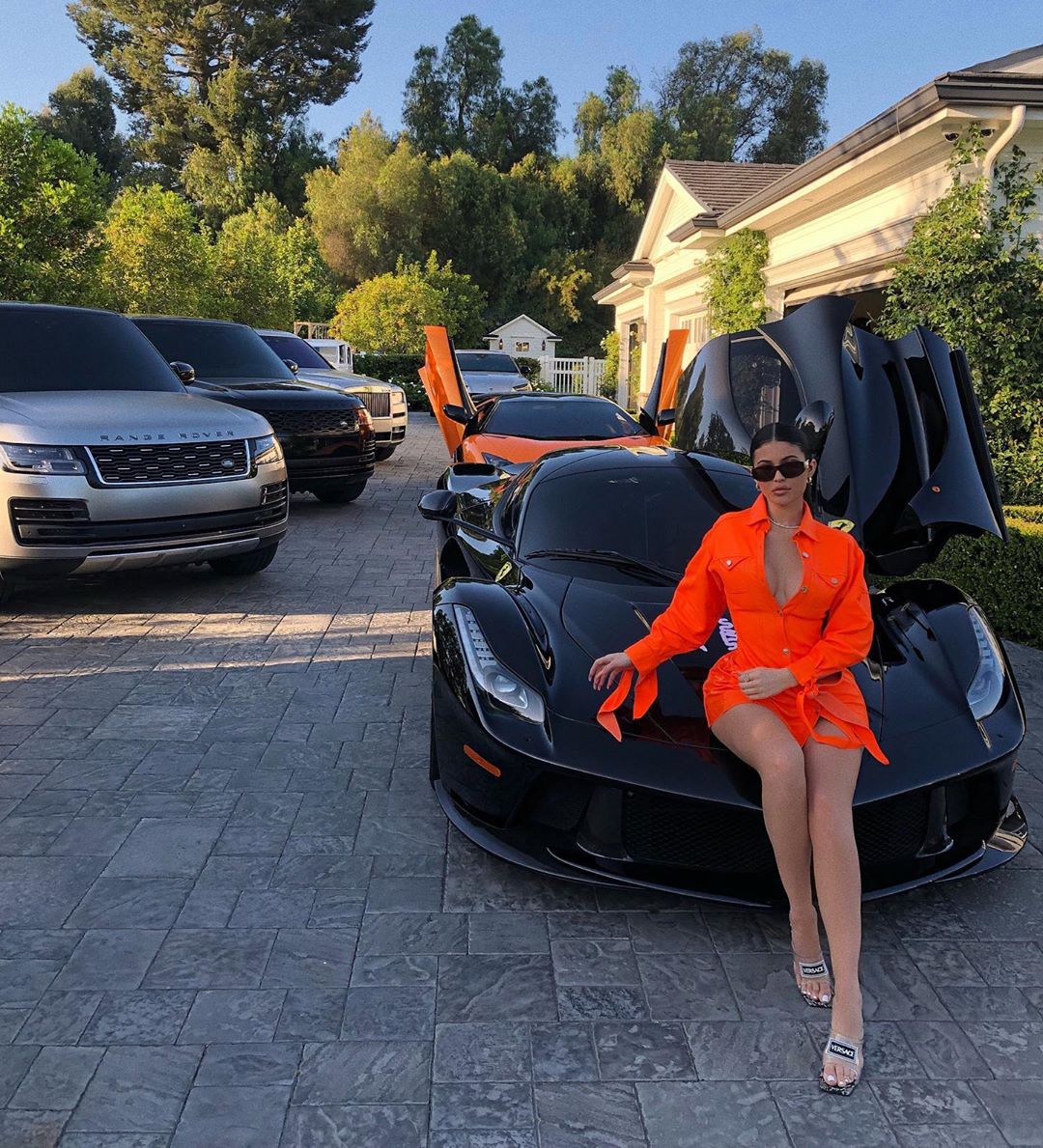 Kylie Jenner Got Some Backlash After Showing Off Her Many Luxury Cars on Instagram