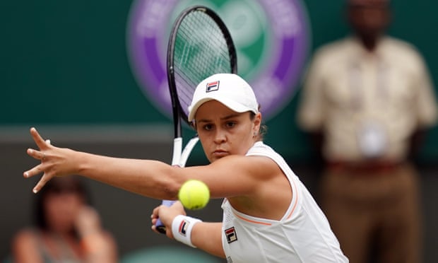 Ashleigh Barty powers past Harriet Dart into Wimbledon last 16