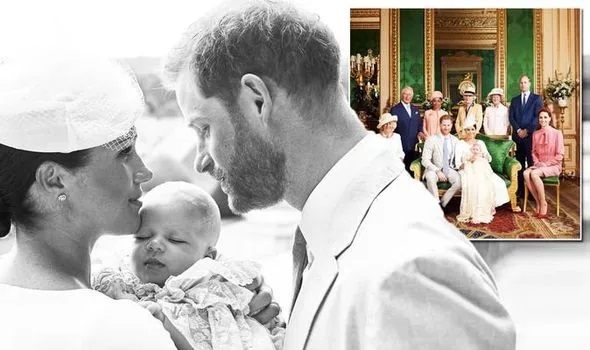 Meghan and Harry share ‘deliberately intimate’ Archie christening photo to ‘endorse event