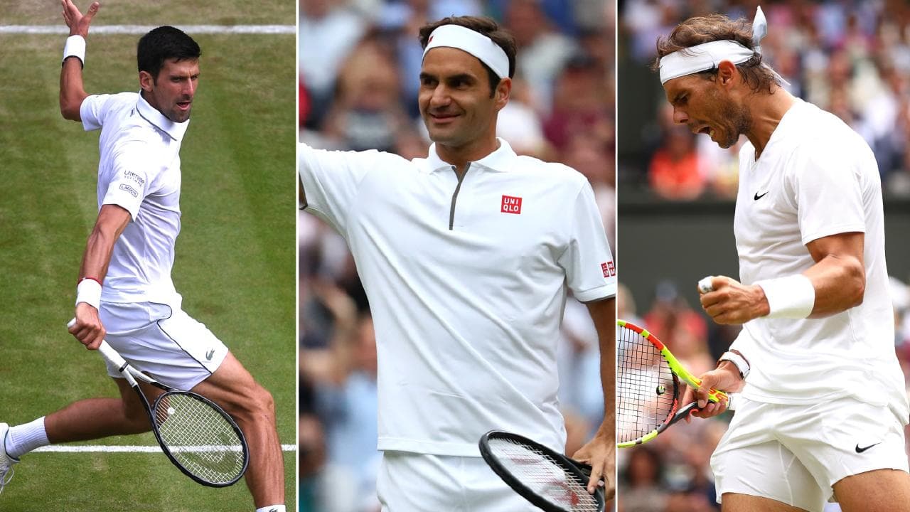 Roger Federer, Novak Djokovic & Rafael Nadal into Wimbledon 2019 quarter-finals