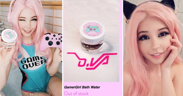 Gamer Girl Belle Delphine is Selling Her Used Bath Water