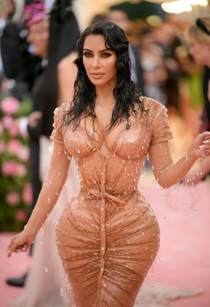 Kim Kardashians Painful Met Gala Corset Left Indentations on Her Back and Stomach