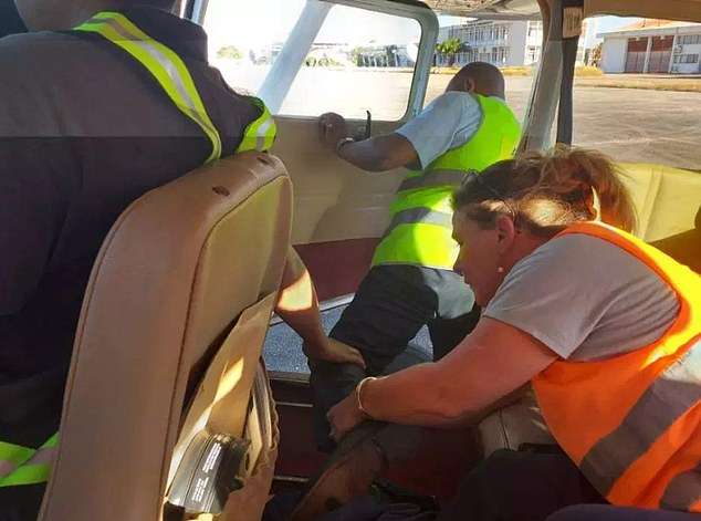 British woman who fell from Madagascar plane reportedly fought with passengers to pry open door
