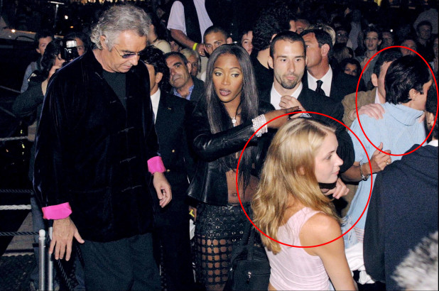 Jeffrey Epsteins sex slave seen at Naomi Campbells birthday party in 2001
