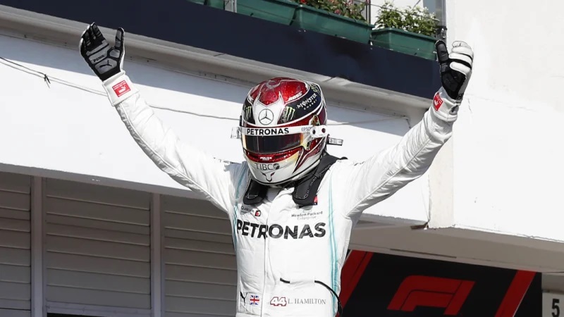 Hamilton wins Hungarian Grand Prix after chasing down Verstappen