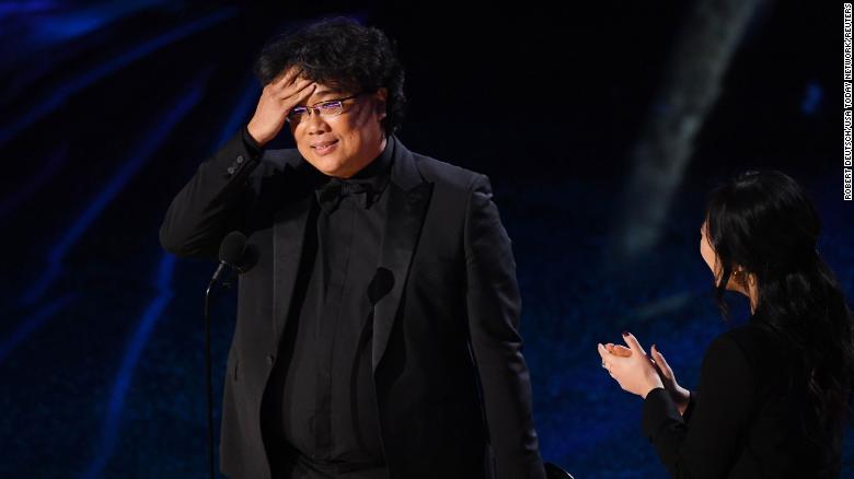 Parasite helmer Bong Joon Ho wins best director at the Oscars