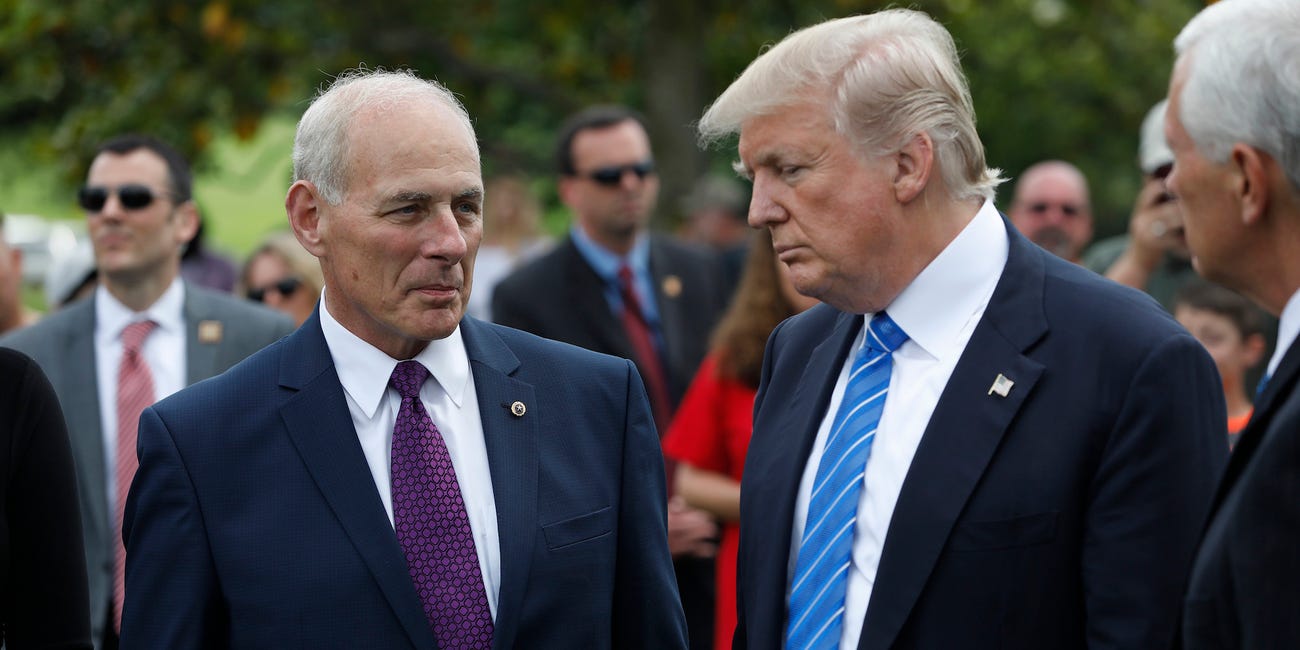 Trump slams former chief of staff John Kelly and his wife in feud