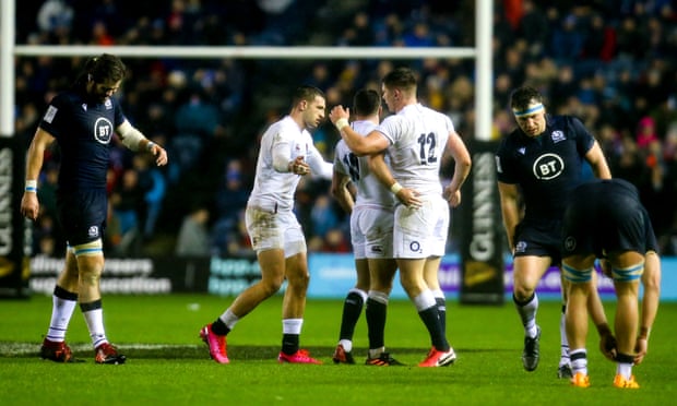 Ellis Genge try earns England stormy Six Nations win over Scotland